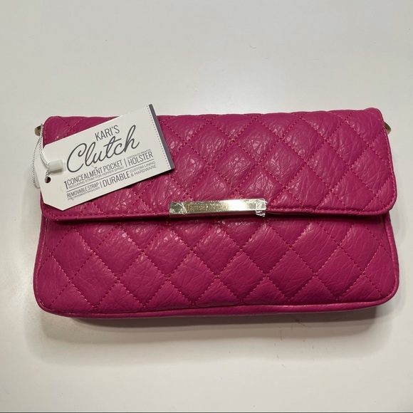 Damsel in Defense Handbags - Damsel in Defense Concealed Carry PINK NWT